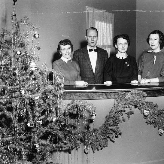 vintage christmas picture